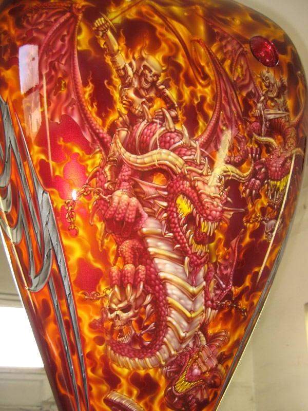 Airbrush Gallery Mike Learn - Top Airbrush Artwork on the Web