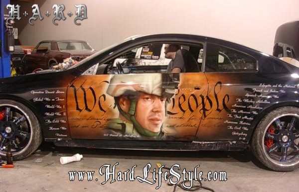 Corey Saint Claire Incredible Airbrush Art - HARD Lifestyle