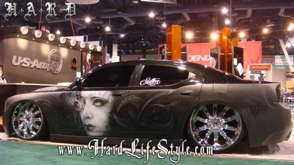 Corey Saint Claire Incredible Airbrush Art - HARD Lifestyle - Kustom Airbrush