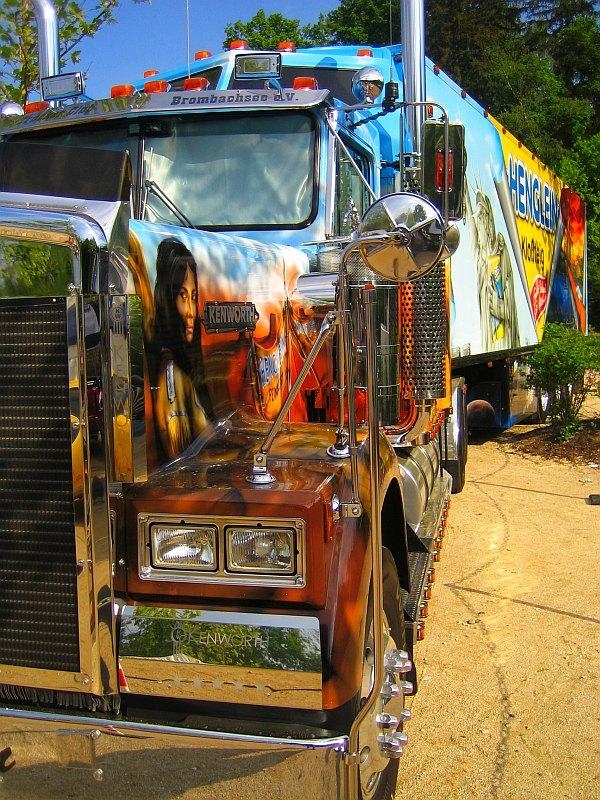 Truck mit Airbrush - Huge!