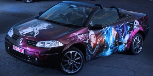 Custom Car Painting - Car Airbrushing - Airbrush Artwoks