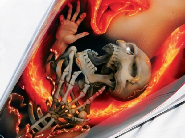 Skull design - Airbrush Artwoks