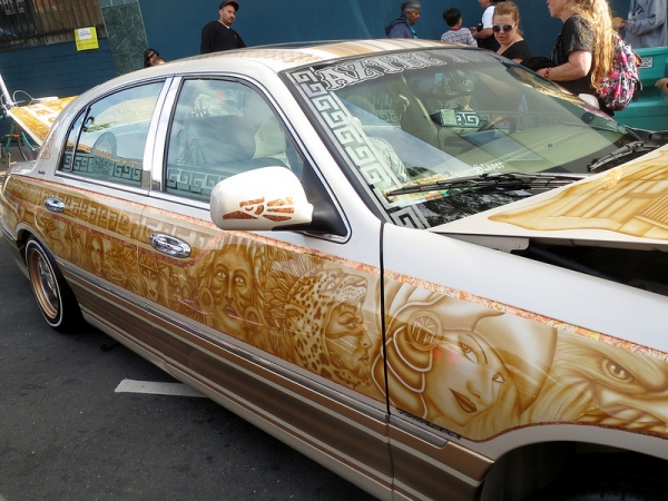 Aztec Car Art