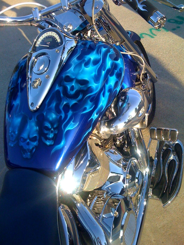 Dallas Airbrush - Airbrushed Bikes