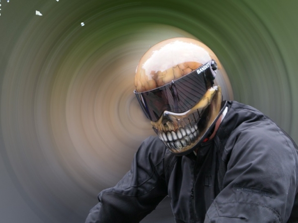 Airbrush helmet