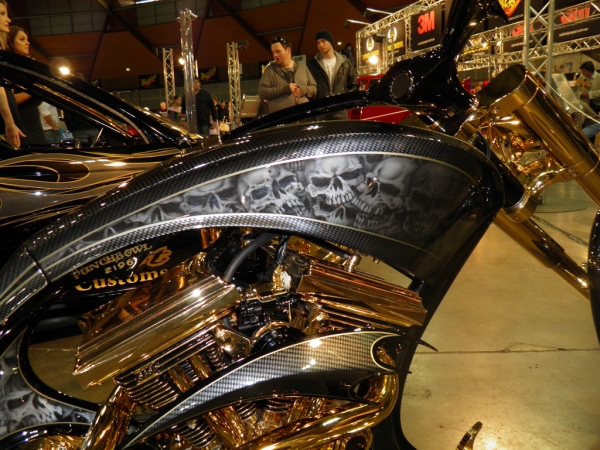 Skull Airbrush Motorbike Tank | Flickr &ndash; Condivisione di foto!