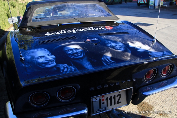 Corvette Stingray with Rolling Stones Artwork - Kustom Airbrush