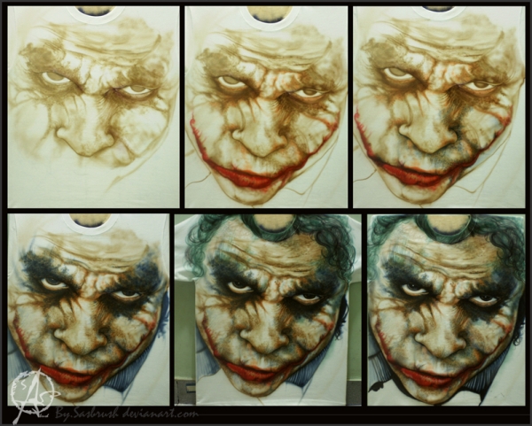Step by step airbrush tshirt 2 by ~sasbrush on deviantART