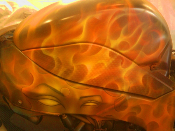 Side of TruFlame bike