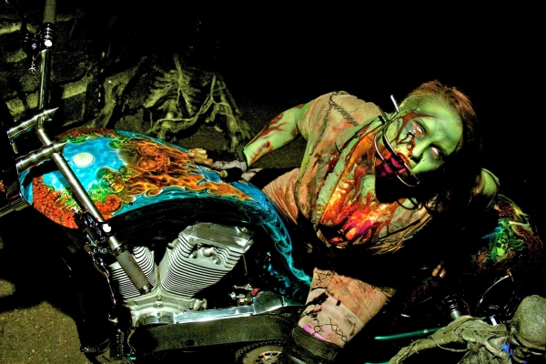 The Walking Dead fan Chopper starring Phrymeldahyde