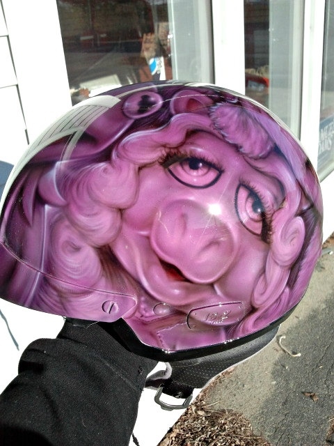 Amazing Ms. Piggy Helmet - Comics