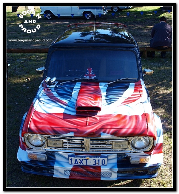 Union Jack Mini | Airbrush Art | Professional Air Brush Artist in Perth, WA