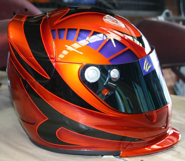 Airbrushed Helmet - Graphics!! - Airbrushforum