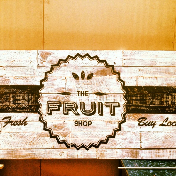 The Fruit shop Sign