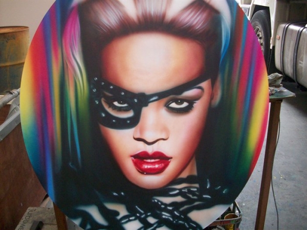 Singers - Rihanna by Tony Rea