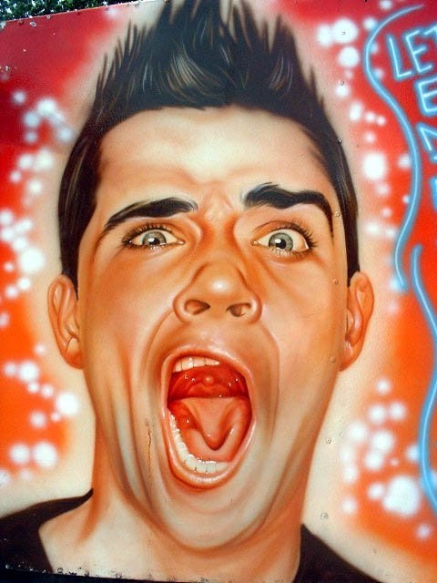 Expressionism - Robbie by Tony Rea