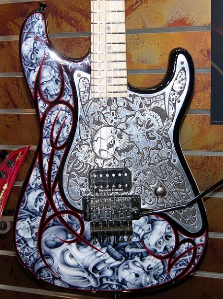 Guitar Kustom Airbrush by C.Fraser - Favorite Art