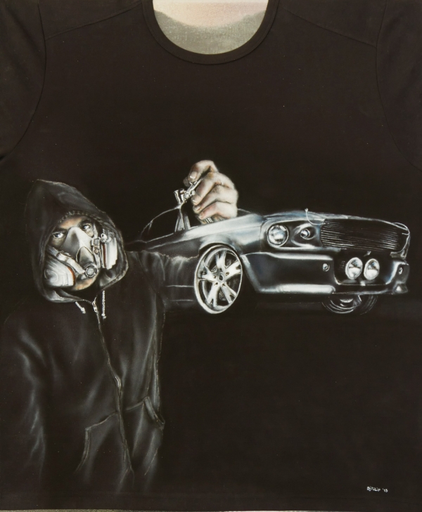 Airbrushed T-Shirt - Airbrush Artwoks