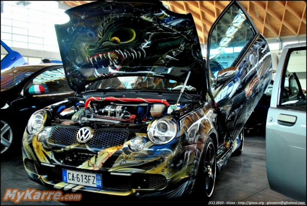 VW Lupo Airbrush design &raquo; Auto Tuning Bilder - Tuning Wallpaper - Galerie &raquo; Auto Tuning Community - Mykarre.com