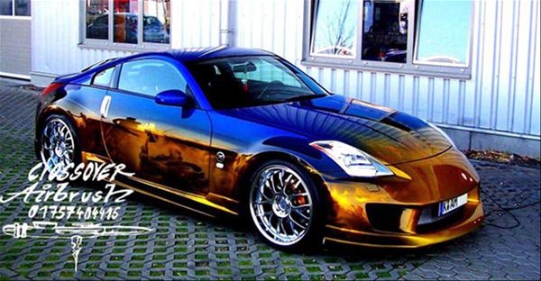 Nissan 350z by crossover-airbrush.com