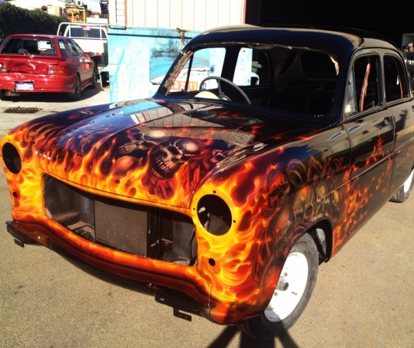 Cars With Flames