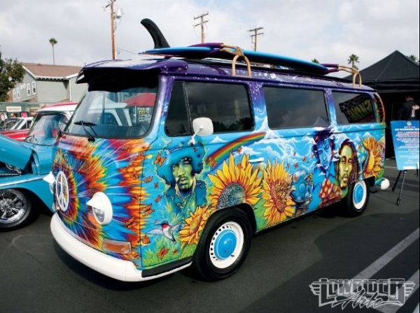 Awesome VW Airbrush Van