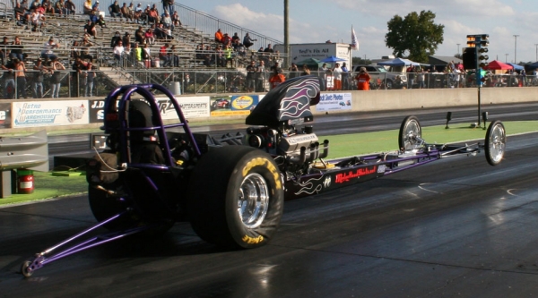 
Kandy Flames on Front Engine Dragster