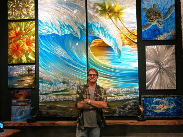 Furious #Airbrush #RSS Feeds | New Dennis Mathewson Hawaii's metal artist artwork location on north shore Oahu, Hawaii - FuriousAirbrush RSS Stories