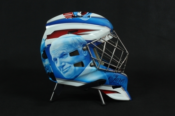 Awesome Airbrush Hockey Helmet