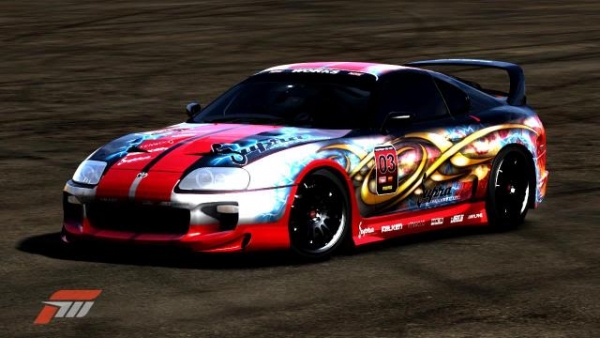 Toyota Supra Airbrush project!