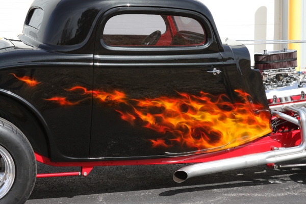 Real Fire Hot Rod – Custom Painted Vehicles - Fotorealismo