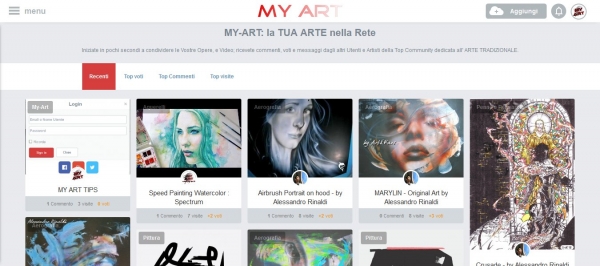 MY ART la TUA ARTE nella Rete - My-Art.it - Share your Art free! - This Is My Life