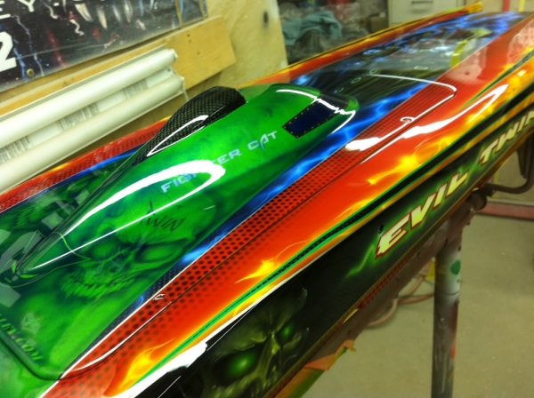 Keith Bradley Boats Forum &bull; View topic - Custom Boat Paint by The Airbrush Alley