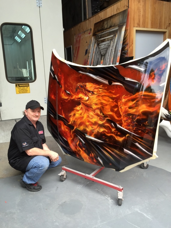 I hope one day to see This Amazing Artist on JustAirbrush - KILLER PAINT - Mr.Lavalle - www.killerpaint.com