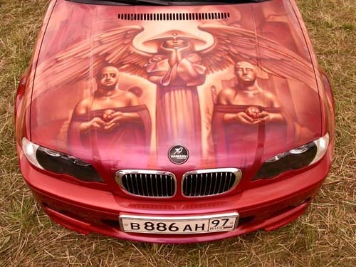 BMW Airbrush Kustom - Airbrush Artwoks