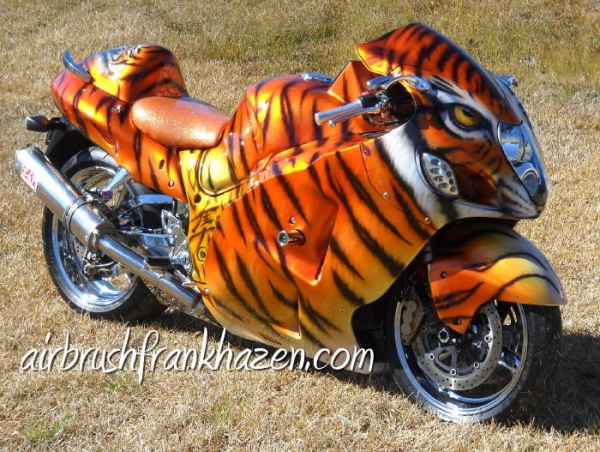 Tiger Busa - Custom Paint Motorcycles