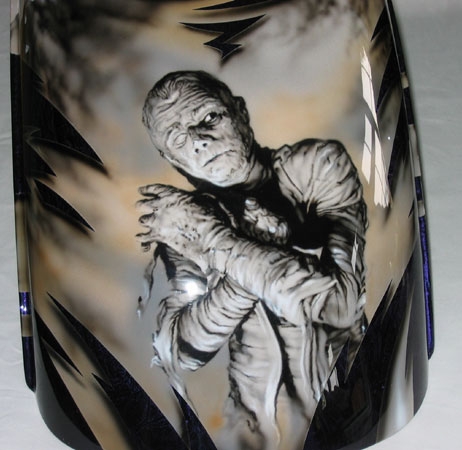 Hairy Design - Airbrush Artwork - Kustom Airbrush