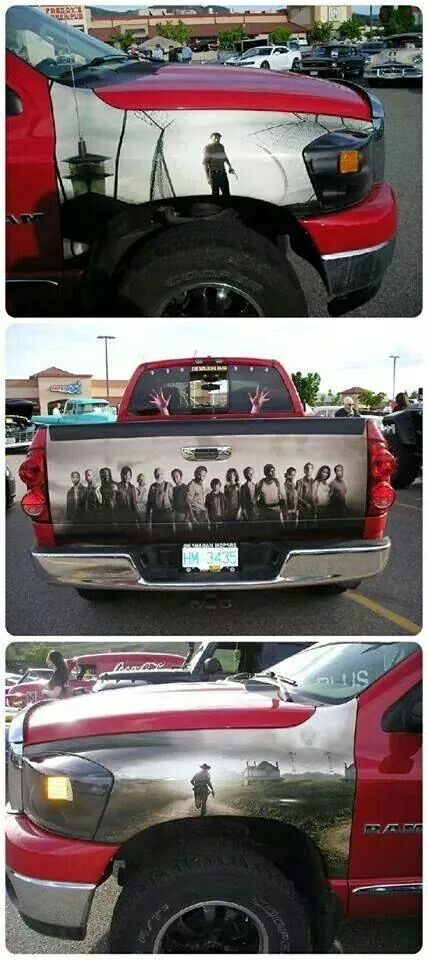 Awesome Airbrush Truck - Walking Dead