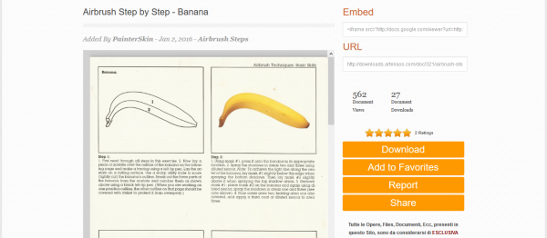 Look easy make a banana? Try it!
Free Airbrush step by step