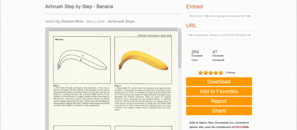 Look easy make a banana? Try it!
Free Airbrush step by step