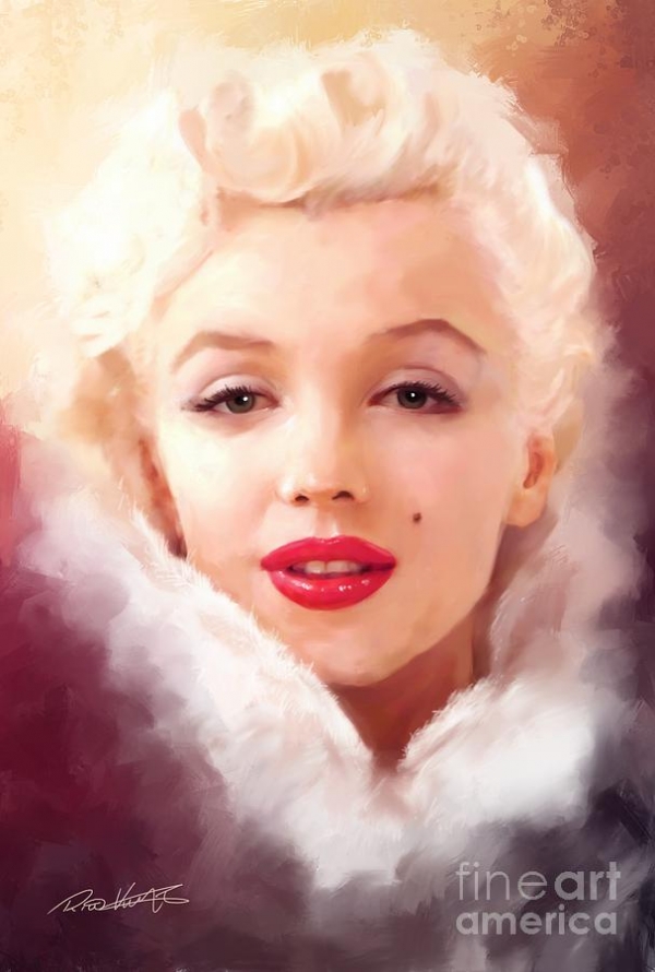 Marylin Monroe Mixed Media by Rico Kohlstedt - Favorite Art