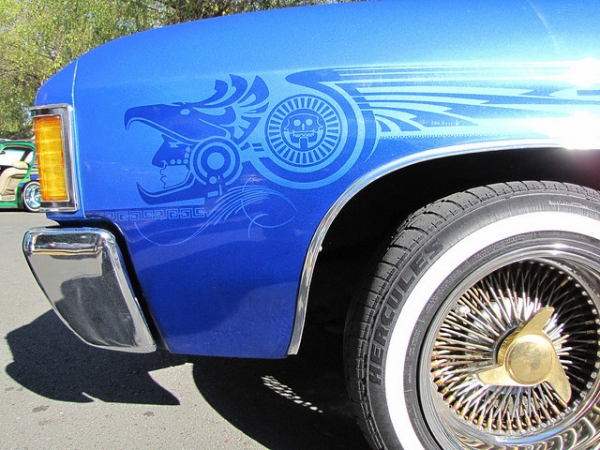 Aztec Airbrush graphic - Tuning Cars Airbrush 