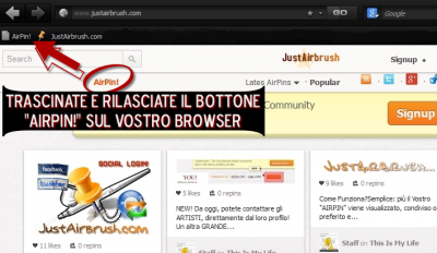 JustAirbrush - AirPin Button Functions FAQ