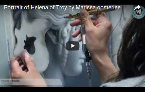Awesome, Speed airbrush Video 