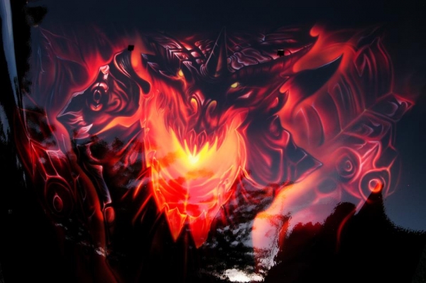 dragon  - Kustom Airbrush