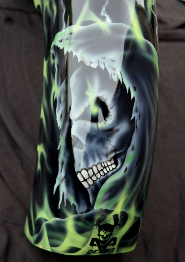 harley Davidson skull grim reaper