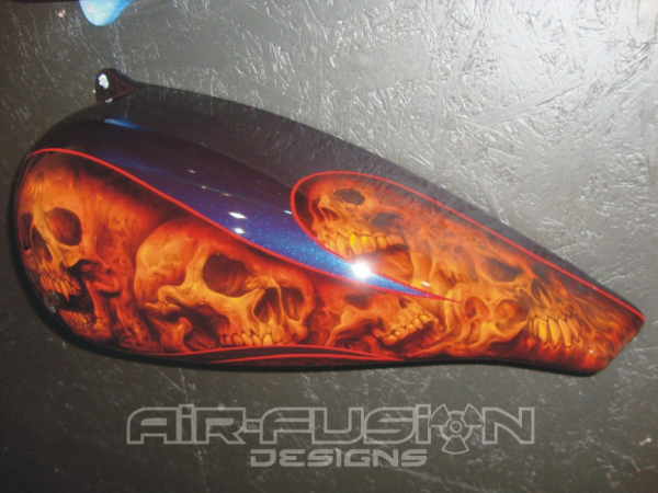 Skulls and Flames