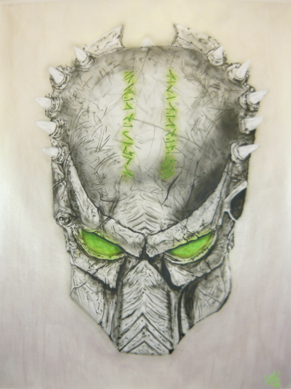 Metal predator mask