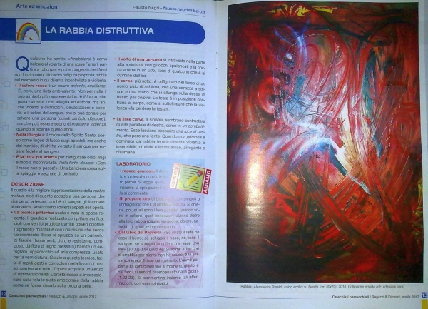 Da uno che si fa chiamare "ArteKaos", essere pubblicato su una rivista religiosa suona un p&ograve; strano...