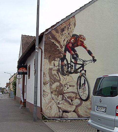 Arbeitsbeispiel-Wandbild Airbrush - Airbrush Artwork and Murals